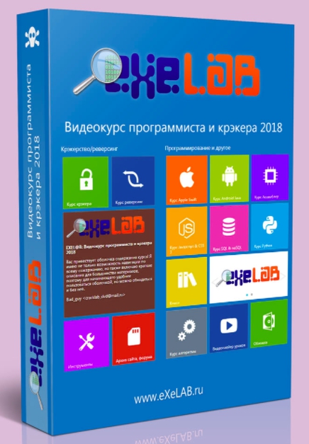 62e26a94c0 [ЭКСКЛЮЗИВ] Видеокурс программиста и крэкера от ExeLab. Апрель 2018.