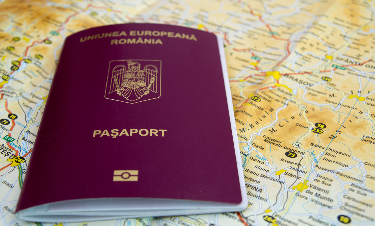 Паспорт Румынии